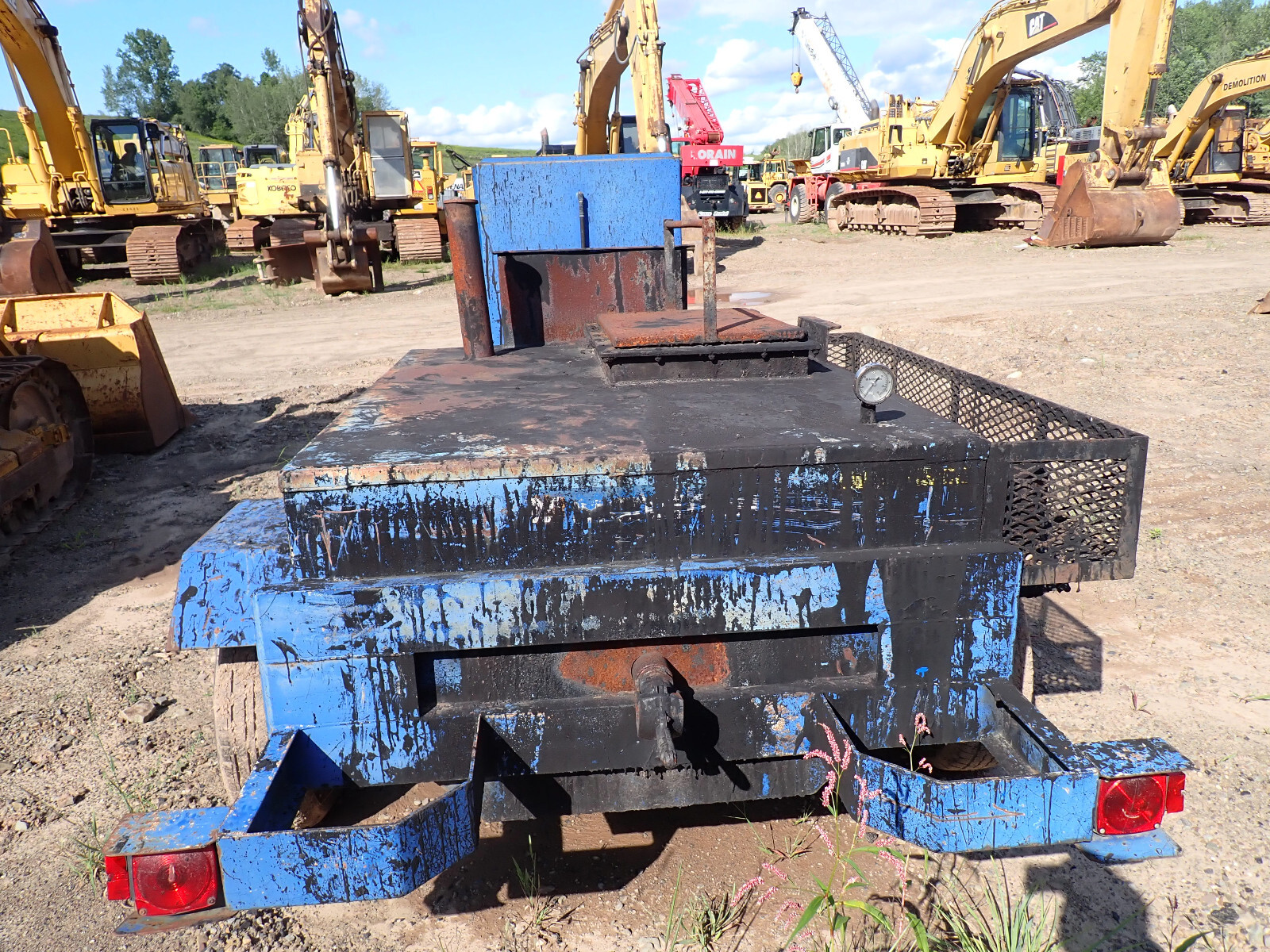 Marathon Tar Kettle Buggy PROPANE FIRED UnderFired Asphalt Trailer