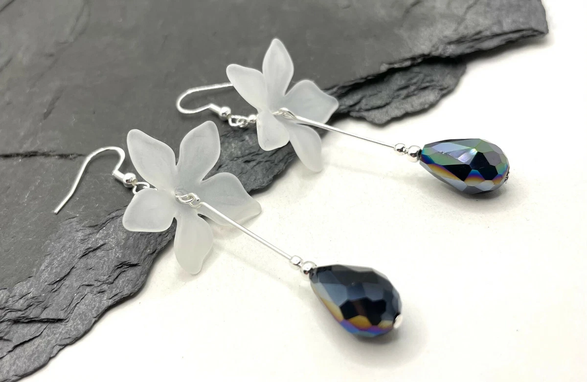 Ebay unusual silver earrings deals