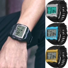Mens Watch Army Military Alarm Analog Digital Waterproof Sport Outdoor Wrist