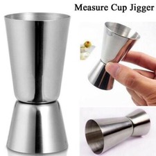 Measure Cup 25ml/50ml Jigger Single Double Shot Short Drink Spirit Cocktail Cup