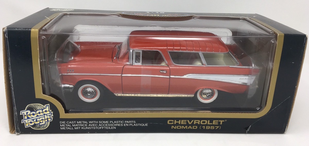 Road Tough Chevrolet Nomad 1957 Red 1:18 Diecast Model