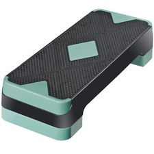 26.5" Adjustable Workout Aerobic Stepper Non-Slip Surface Exercise Step Platform