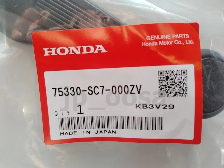 Honda Genuine OEM Window Regulator Crank Handle Set 96-00 Civic 75330-SC7-000ZV - Image 3 of 4