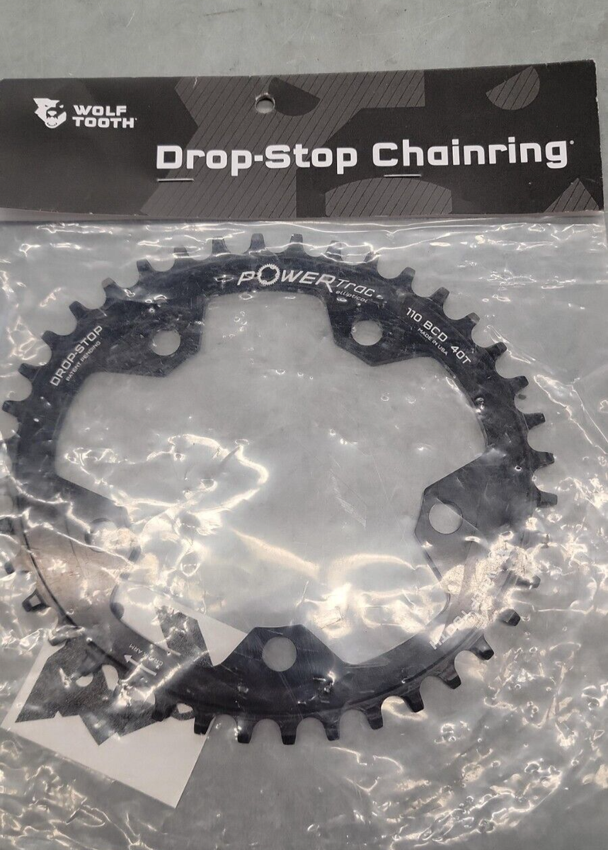Wolf Tooth Drop-Stop 110 BCD Gravel / CX / Road Chainring | eBay