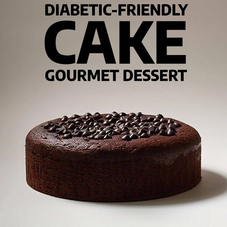 Andy Anand 无糖黑巧克力片蛋糕 9 英寸(2.8 磅),第二天发货 — 第 4/4 张图片