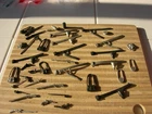 MARX  39 WEAPONS  TOY SOLDIERS ACW  BLUE & GREY GIANT PLAYSET VINTAGE 1960'S