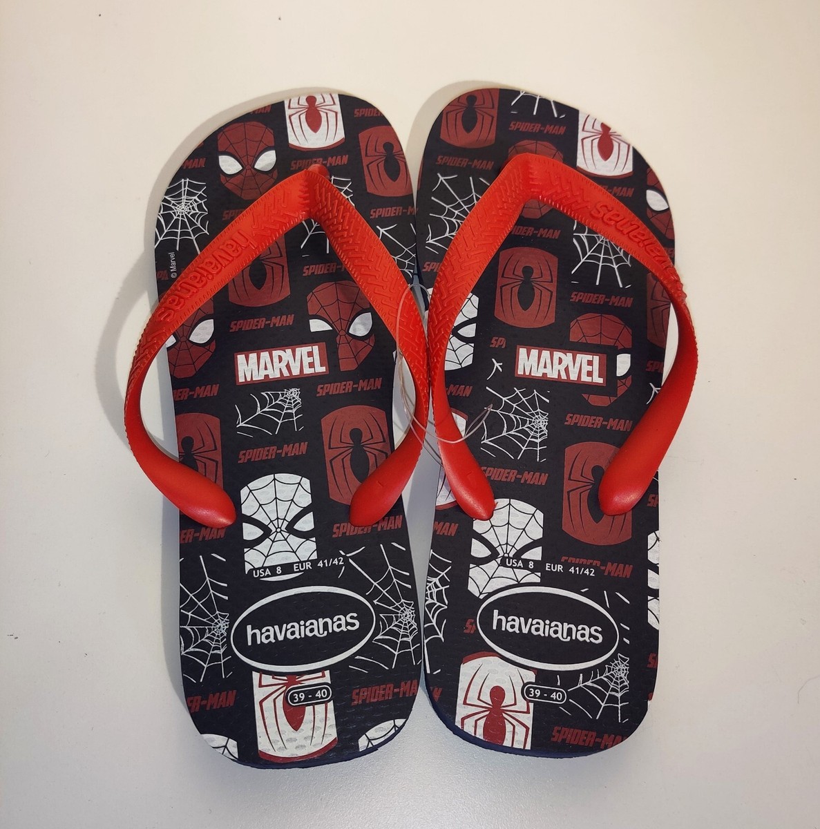 Spiderman Havaianas Size 8 Havaianas Marvel Spider-Man Comic Cover Men main image 4