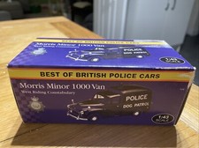 Best Of British Police Cars Morris Minor 1000 Van 1:43 - Still In Box