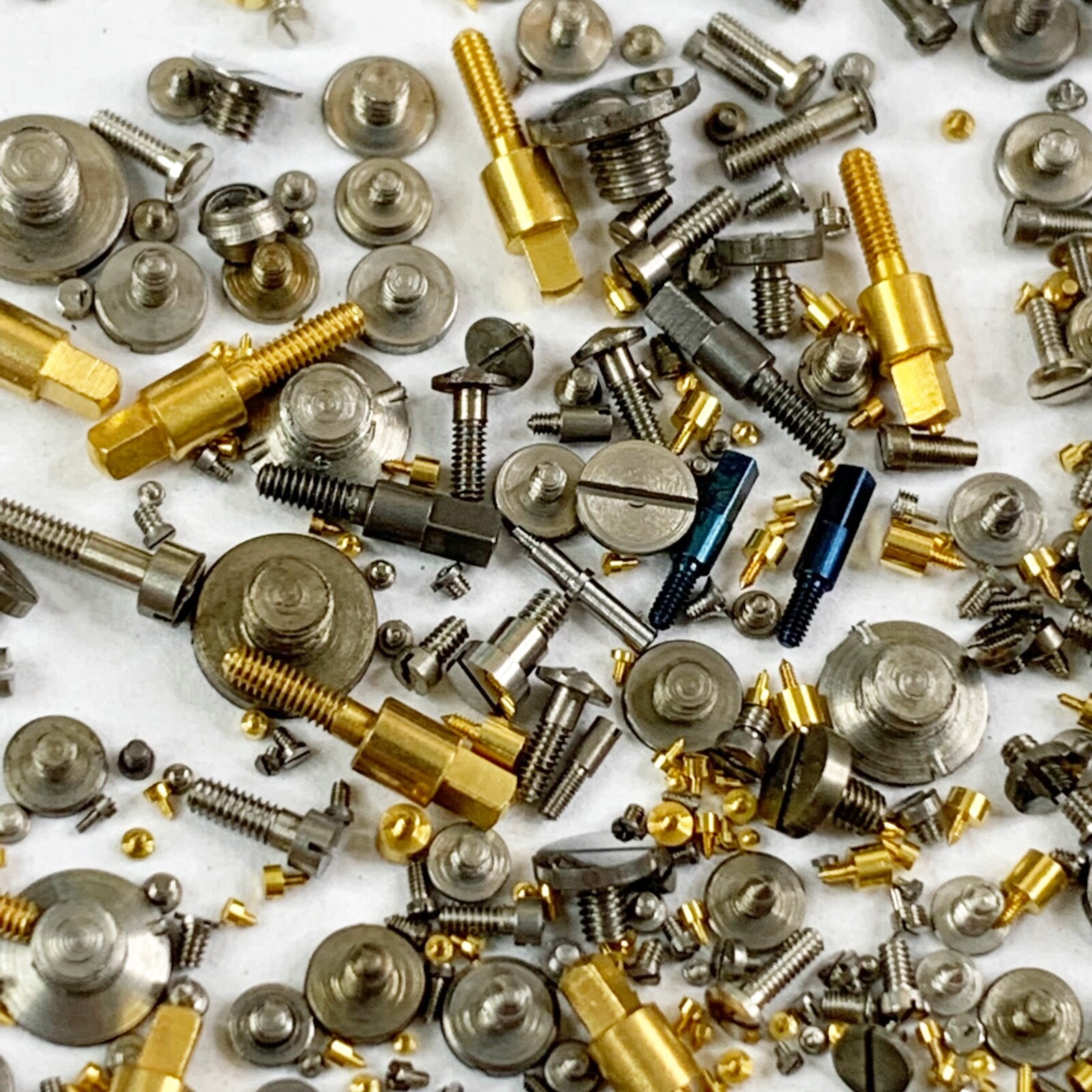 100 Elgin Pocket Wrist Watch Screws Parts Watchmaker Repair Lot American Asst eBay