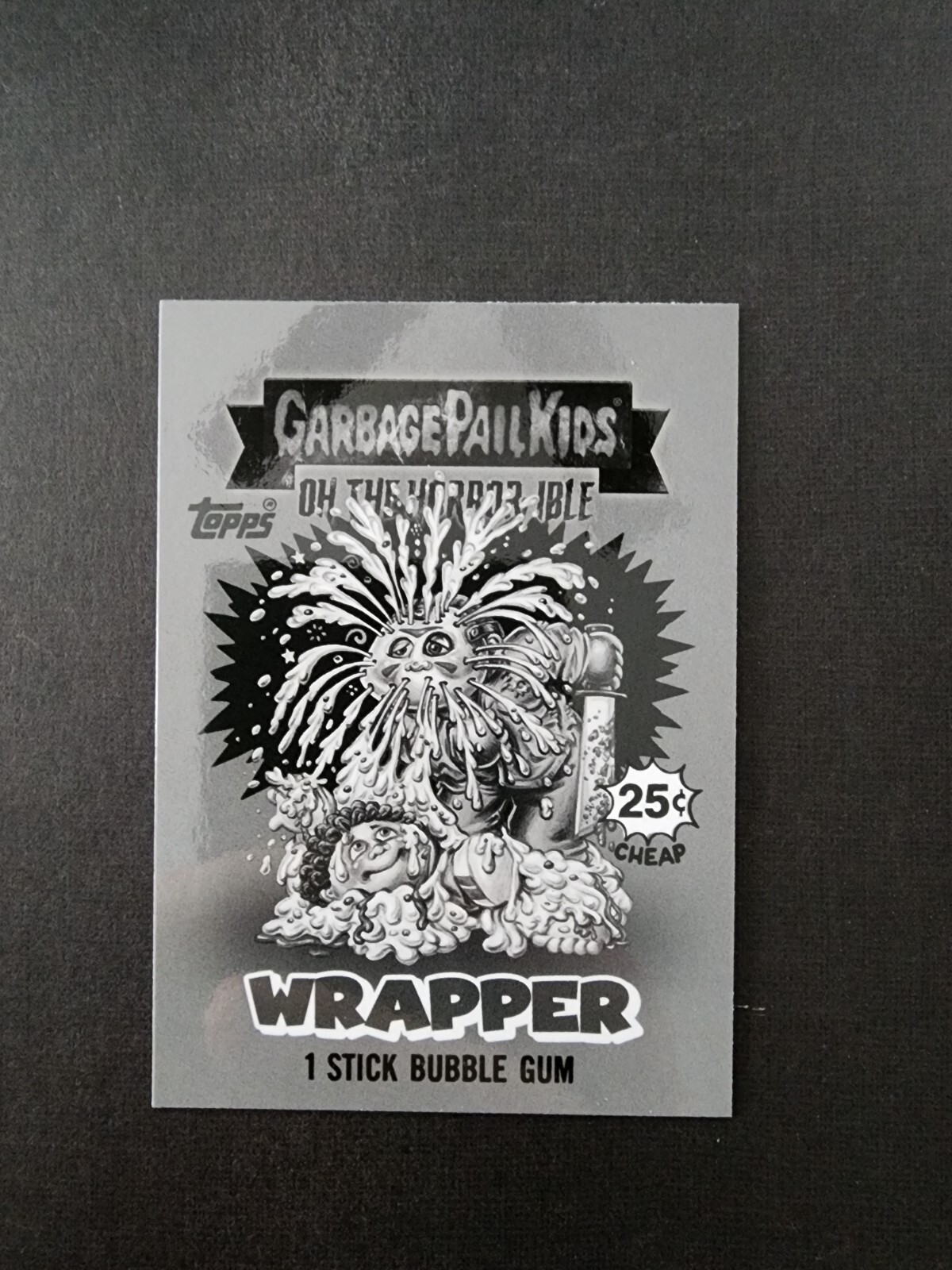 2024 Garbage Pail Kids Horror-ible Wave 5 Wrapper Card 21