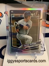 Carlos Beltran 337/435 CAREER STAT LINE 2023 Panini Donruss Baseball Royals