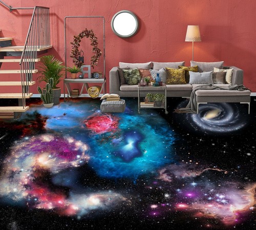 3D Color Cloud 30RAIN25 Floor WallPaper Murals Wall Print Decal AJ Honey - 第 1/5 張圖片