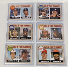 2019 Topps TBT - Hall of Fame Teammates  Set - Limited Edition PR 851 Sets