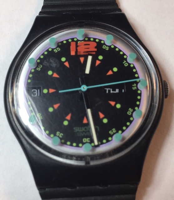 1992 Vintage Swatch Watch GB724 Batticuore Exc Cond eBay