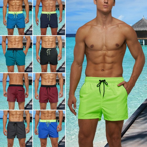 Mens Swim Shorts Swimwear Running Board 