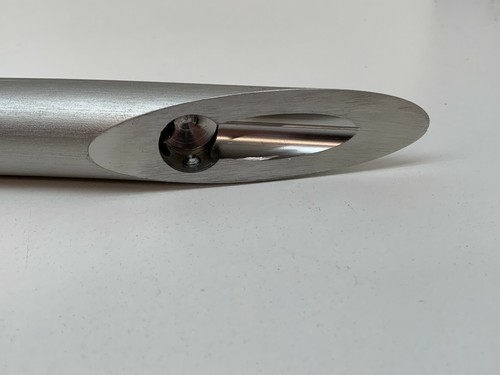 FSP Oven Range Stainless Steel Handle 28-1/2" Total Length, For 1/2" Pegs - Picture 3 of 6