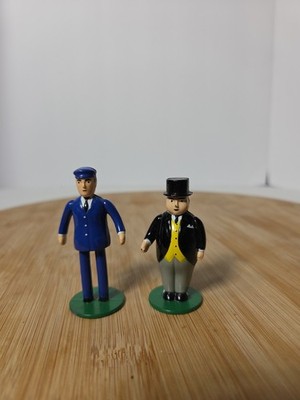 Sir Topham Hat & Porter - Thomas & Friends 1990 Ertl Diecast Figure Lot Rare VTG