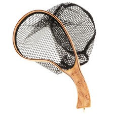 Fliegenfischen Landing Net Mesh Forelle Catch & Release Faltbares Netz Mit Griff