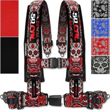 4-point Safety Harness Seat Belt Elite Series Push Button Off-road Utv Rzr X3 4-point Safety Harness Seat Belt Elite Series Push Button Off-road Utv Rzr X3