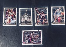 Lot of Five NBA Legend Trading Cards - Topps ...