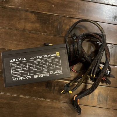 Apevia ATX-PR600W Power Supply 600W 80 Plus Gold