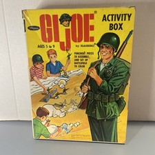Whitman Hasbro G.I. Joe 1965 Activity Box - As is 