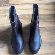 Brand New Brown Fat Face Ankle Boots Size 6