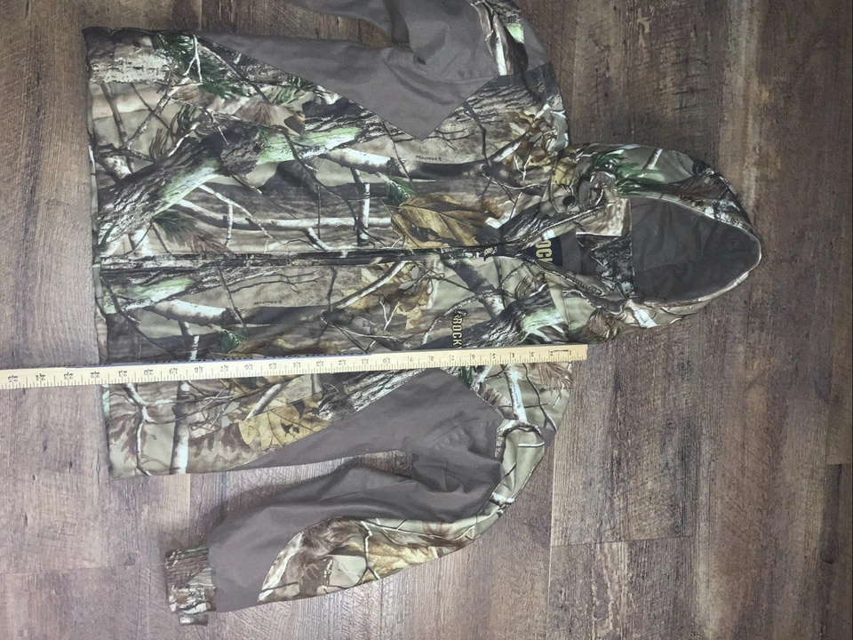 Chaqueta Rocky Realtree Verde/Marrón Camuflada Cremallera Completa Juvenil Talla L 12-14 Foto 4 de 4
