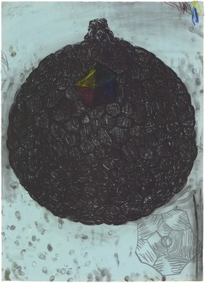 Terry Winters ''Untitled'' Hand Signed & Numbered Lithograph Hinged and Matted !!!