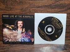 Yanni Live at the Acropolis (CD, 1994) Disc & Cover art Only