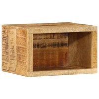 Nachttisch Braun 40 X 30 X 25 Cm Massivholz Mango