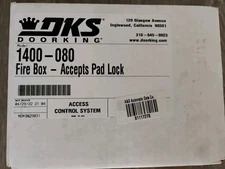 DOORKING DKS 1400-080 FIRE BOX, ACCESS CONTROL SYSTEM - NEW