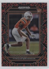 2023 Panini Prizm Draft Picks Snakeskin Prizm Tyrique Stevenson #195 3hd