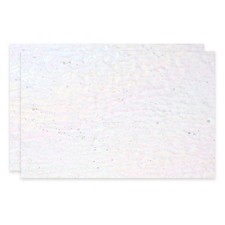 4 Fogli di Vetro Colorato da 6 Pollici, 2 Fogli di Vetro Artistico, Onde Trasparenti