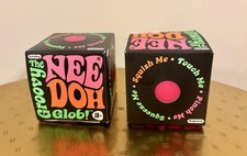 Schylling NeeDoh The Groovy Glob Pink Squishy Stress Ball TikTok Fidget Set 2