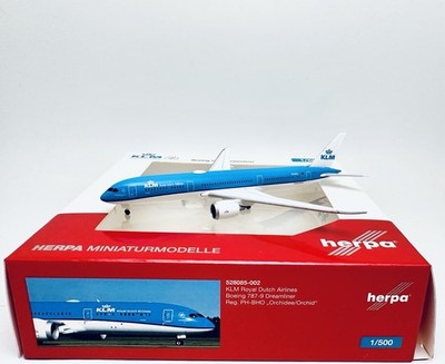Herpa Wings 1:500 528085-002 KLM B787-9 Dreamliner PH-BHO  Orchidee 
