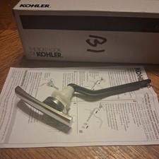 Kohler Model 9379-2BZ Replacement Toilet Trip Lever Kit - Chrome