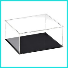 Acrylic Clear Display Case Box Dustproof Protection Showcase Cube Collectible...