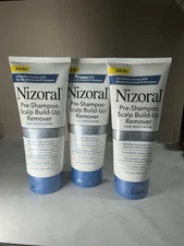 3 Nizoral Pre Shampoo Scalp Build Up Remover 5 Fl Oz Each Exfoliates Sealed New
