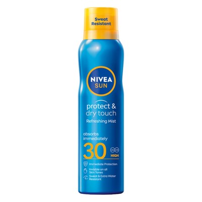 4005900695864 Nivea Sun Protect  Dry Touch odświeżająca mgiełka do opalania SPF3