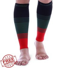 Doc Miller Calf Compression Sleeve 20-30 mmHg Graduated Support Men Women 1 Pair