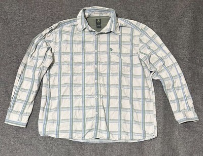 Aigle Men's L Plaid Long Sleeve Shirt
