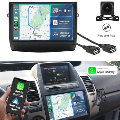 For 2003-2009 Toyota Prius Car Apple CarPlay Navigation Radio Bt