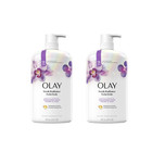 Olay Fresh Radiance Orchid & Black Currant Body Wash 975 ml Pump 2er Pack