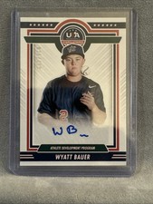 2022 USA Baseball Wyatt Bauer (RC) (AU) /499