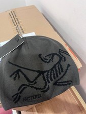 Arc'teryx Bird Head Toque Beanie Dark Grey Orca Merino Wool Winter Hat NWT