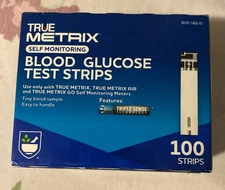 TRUE Metrix Blood Glucose 100 Count Test Strips