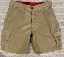 Levi s Boys Cargo Shorts Khaki Tan Youth Size 12 Regular