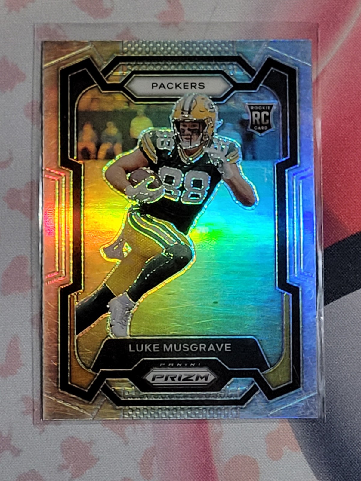 2023 Panini Prizm - Rookies Luke Musgrave #337 Silver Prizm (RC)