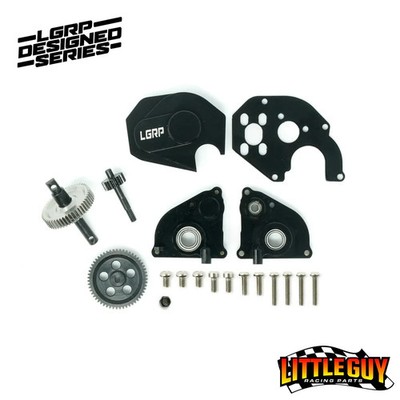Little Guy Racing Parts HEAVY DUTY BILLET TRANSMISSION (SCX24 ) LGD301